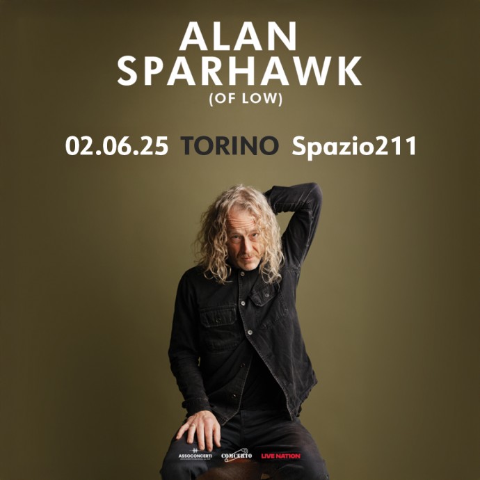 Alan Sparhawk (of Low) in concerto a Torino lunedì 2 giugno 2025 per la rassegna T!lT